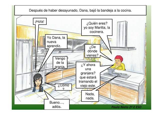 Cómic basado en el libro El valle de los lobos 4
