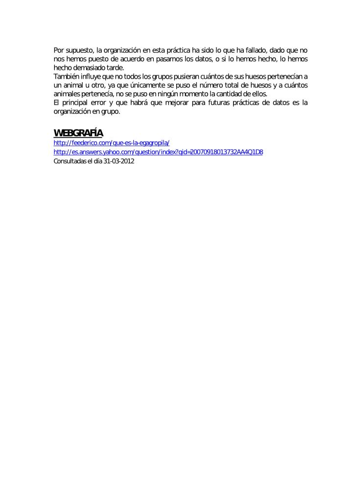 Informe egagrópilas Rocío Blanco 14